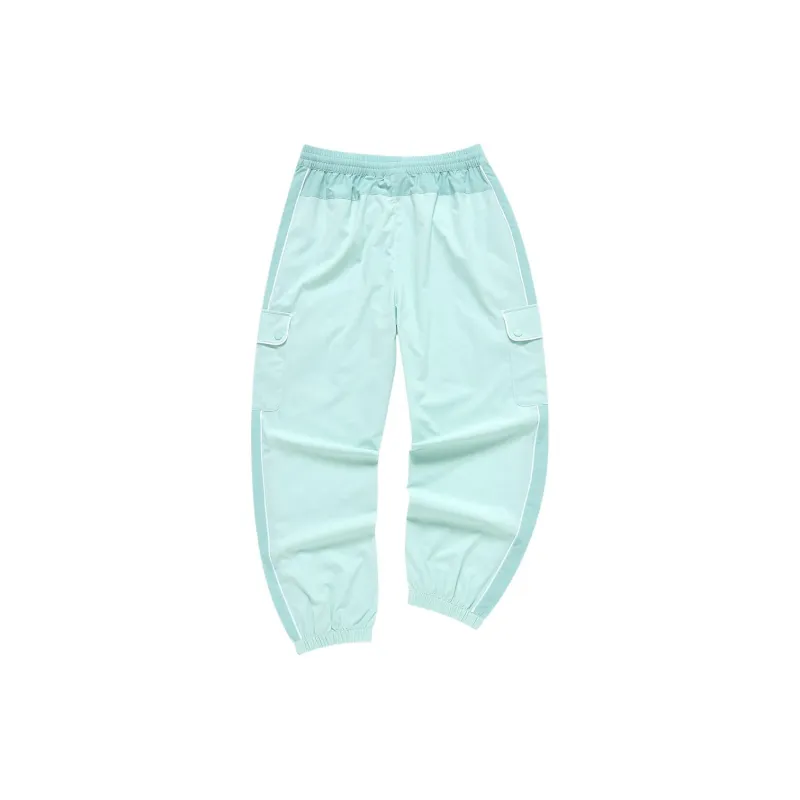FILA Knitted Sweatpants Women's Paste Gray Green-1