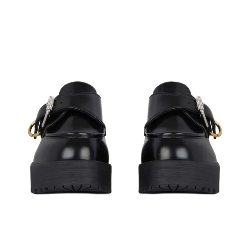 GIVENCHY Voileu Loafers 5.5cm Women's Black-2