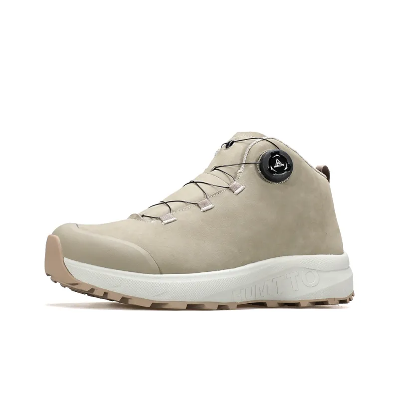 HUMTTO Cushioning Anti-Slip And Wear-Resistant High-Top Outdoor Shoes Men's Wind Sand Yellow-1