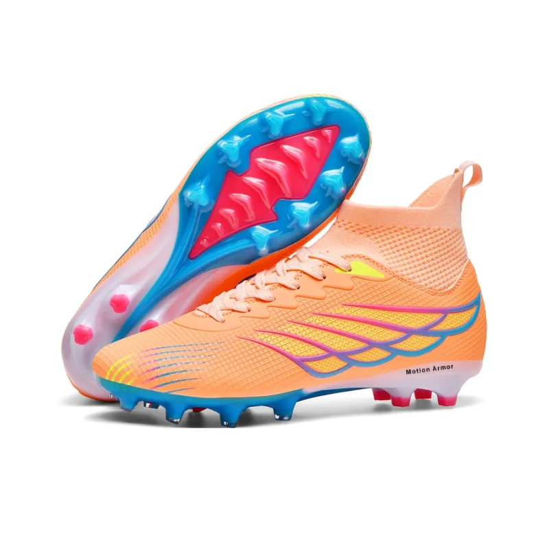 Motion Armor Slip-Resistant Moisture-Wicking Coverage Stain-Resistant Soccer Shoes Unisex-2