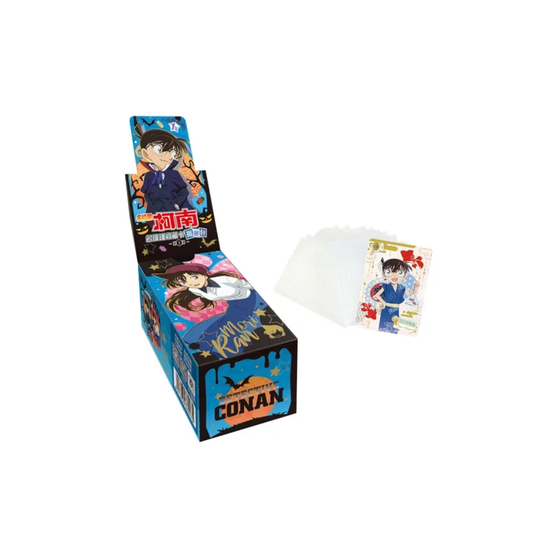 KAYOU Detective Conan Case Closed Famous Detective Collectible Card Mystery Revealed Pack IP/Anime Cards 36 Pack/Box-0