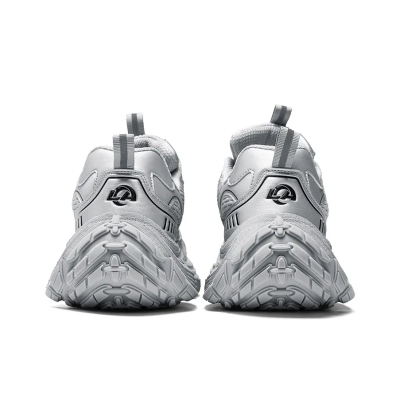 NFL Ultra S Los Angeles Rams Low Top Chunky Sneakers Unisex Gray-4