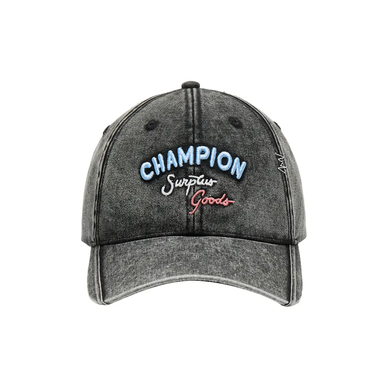 Champion Cotton Baseball Caps Unisex Champion Black/Caramel Beige/Milk White/Marine Blue-1