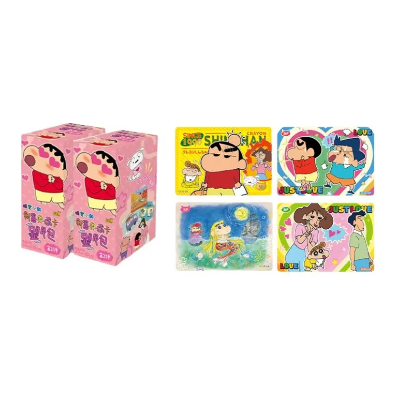 KAYOU Crayon Shin-Chan Oversized Hand-Drawn SP Card IP/Anime Cards 2 Box Included-0