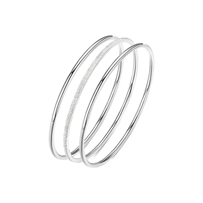 YINGNIXINDONG S 999 Fine Silver Sterling Silver Bracelets Women's-0