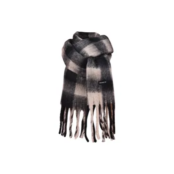 Warrior Polyester Plush Yarn Scarf Unisex