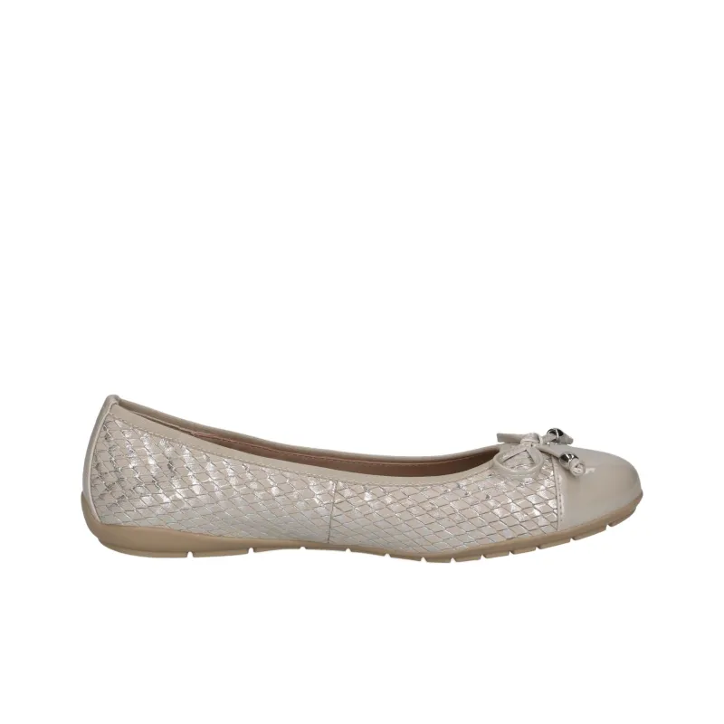 CAPRICE Katja Casual Single Shoes 1cm Women's Taupe-1
