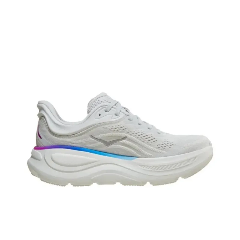 HOKA ONE ONE Bondi 9 Cosmic Grey White Mesh Women's-1