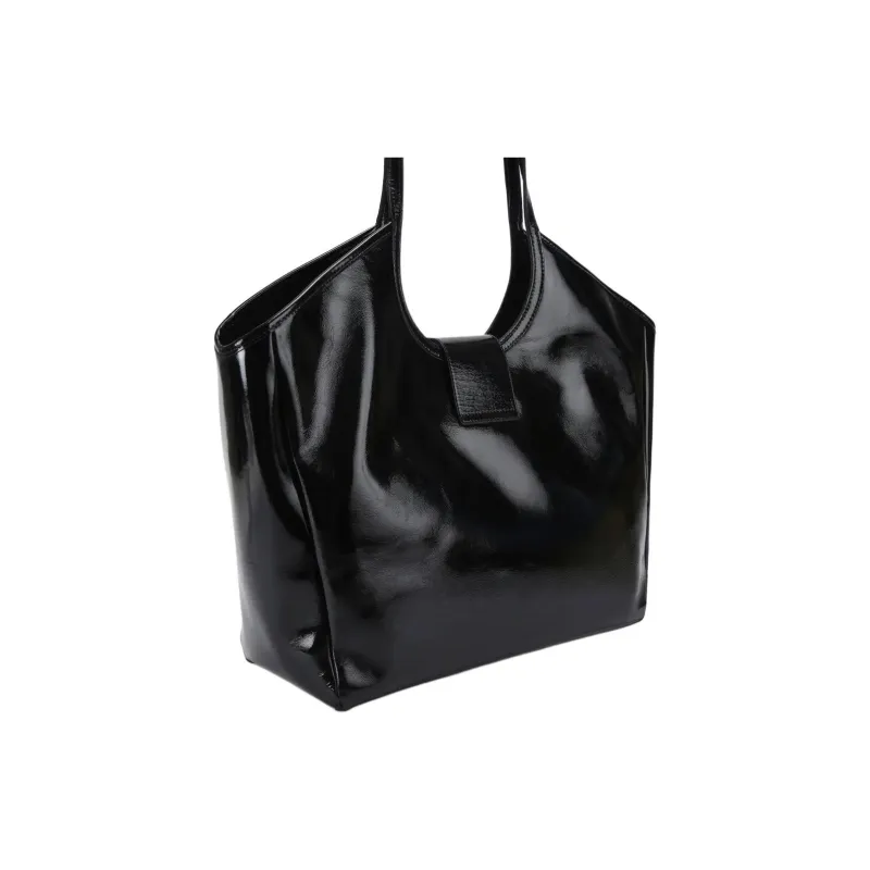 Kurt Geiger London Chelsea Leather Tote Bag Shopping Bag Handbag Large Size Women's Black-2