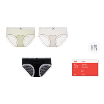 MIIOW Trend Party Series Underpants Women's Shopping Bag 3 Pack
