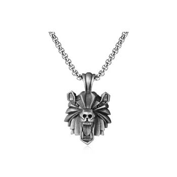 EVBEA Tin/Stainless Steel Necklaces Men's