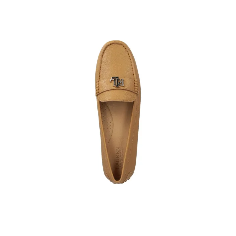 LAUREN RALPH LAUREN Barnsbury Gommino Loafers Women's Khaki-4