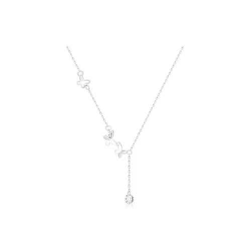 SHARK BABY S999 Fine Silver Necklaces Women's