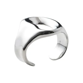Charlotte Chesnais Sterling Silver Rhodium-Plated Bangles Women's Silver