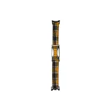 Plaid Woolen Straight Slim, Yellow