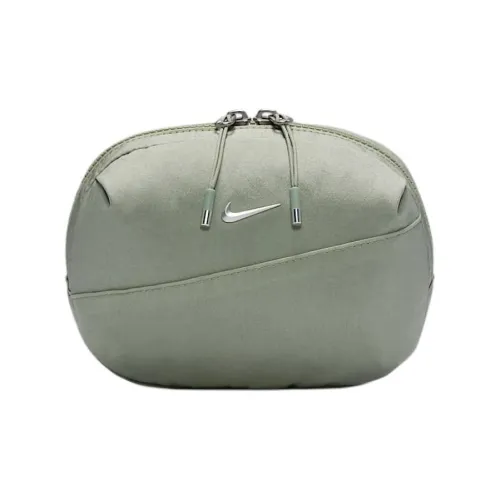 Nike Fabric Fanny Pack Unisex Horizon Green With Silver Accents