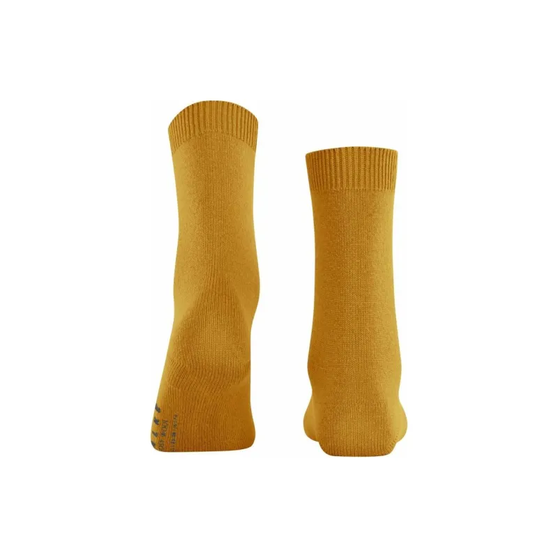 FALKE Mid-Calf Socks Women's 1 Pack Ginger Yellow-1