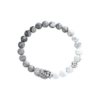 Kai Zhen Map Stone Bracelets Unisex