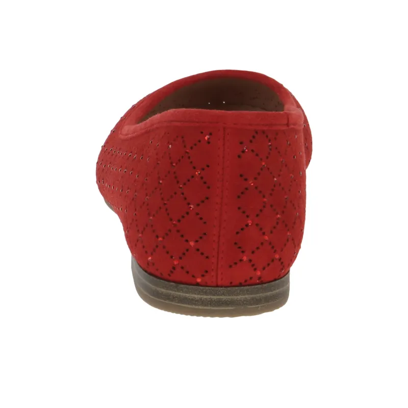 CAPRICE Kendra Casual Single Shoes 1.5cm Women's Red-5
