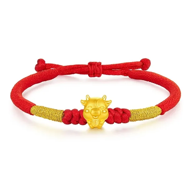 YASHENGZHUBAO Gold Bracelet Kids-7