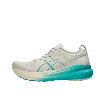 Asics Gel Kayano 31 Abrasion Resistant Low Top Running Shoes Men's Ecru