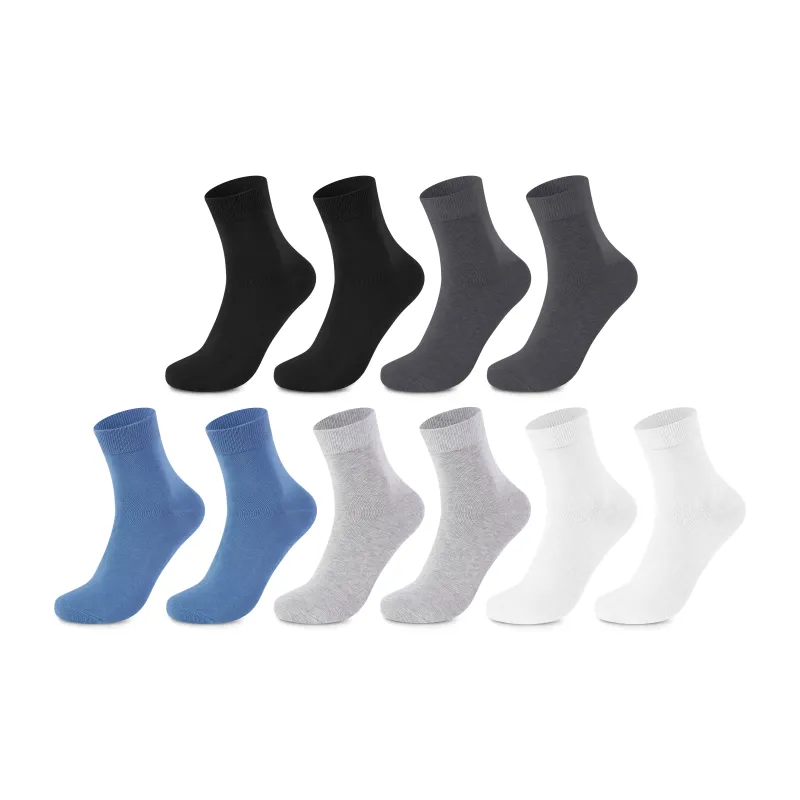 FAIRWHALE Knee High Socks Unisex 5 Pack-6