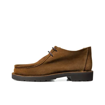 THOM WILLS Vintage Trendy Suede Kangaroo Shoes Ankle Boots Men's
