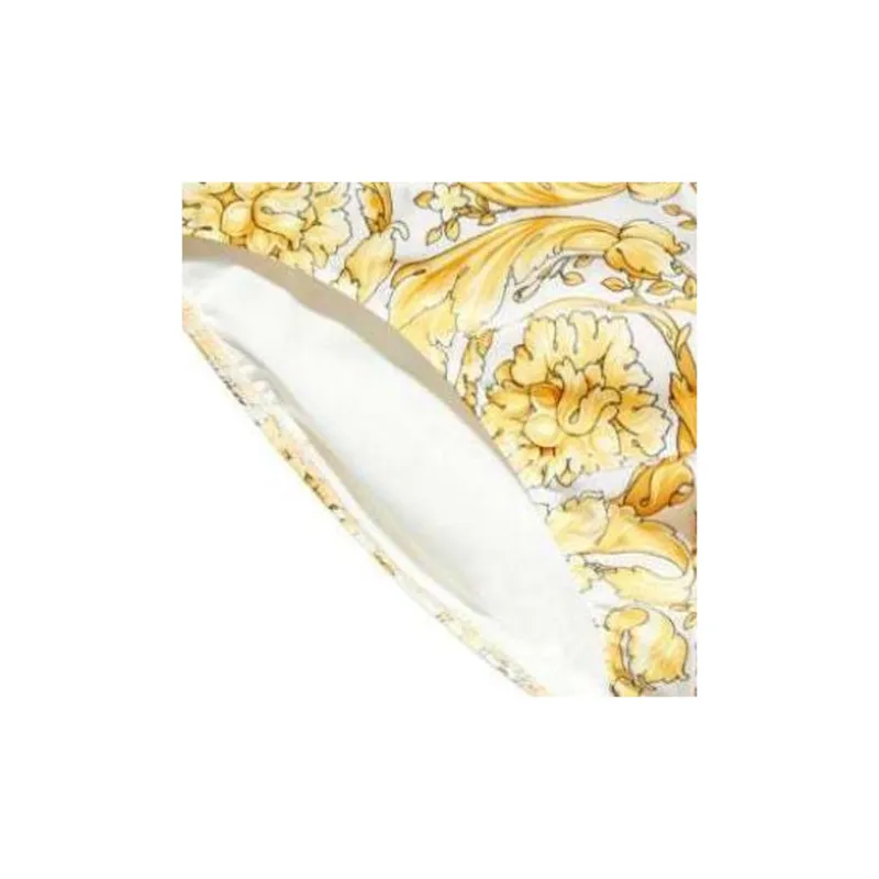 VERSACE SS24 Swimming Shorts Men's Yellow-1