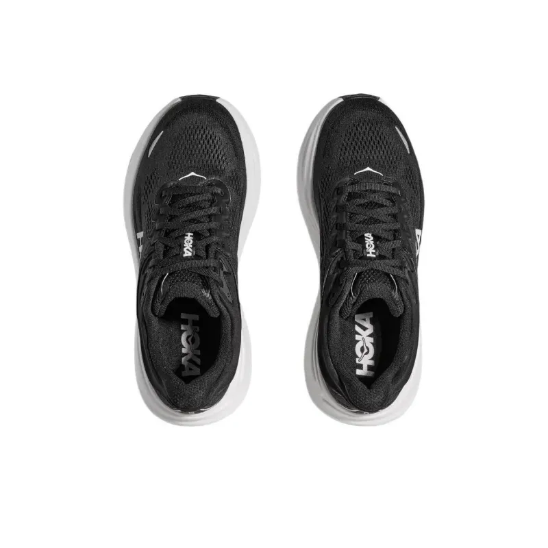 HOKA ONE ONE Bondi 9 Black White-3