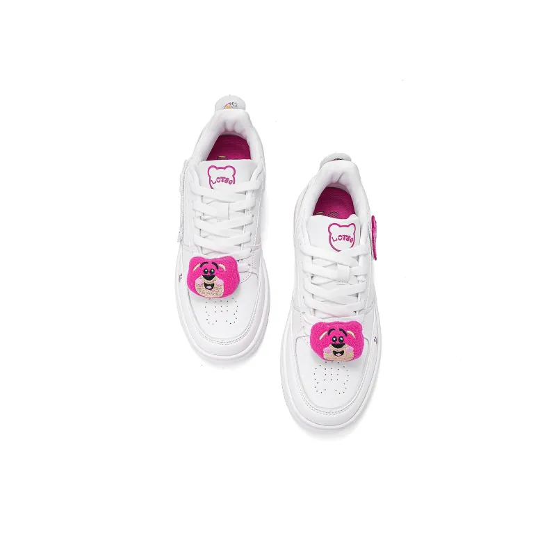MINISO Low-Top Skateboard Shoes Women's White-5