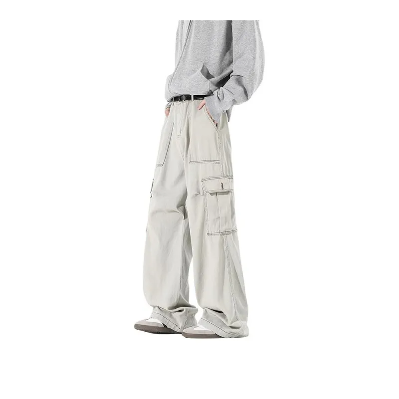 TESTUNG Cargo Pants Unisex Apricot-0