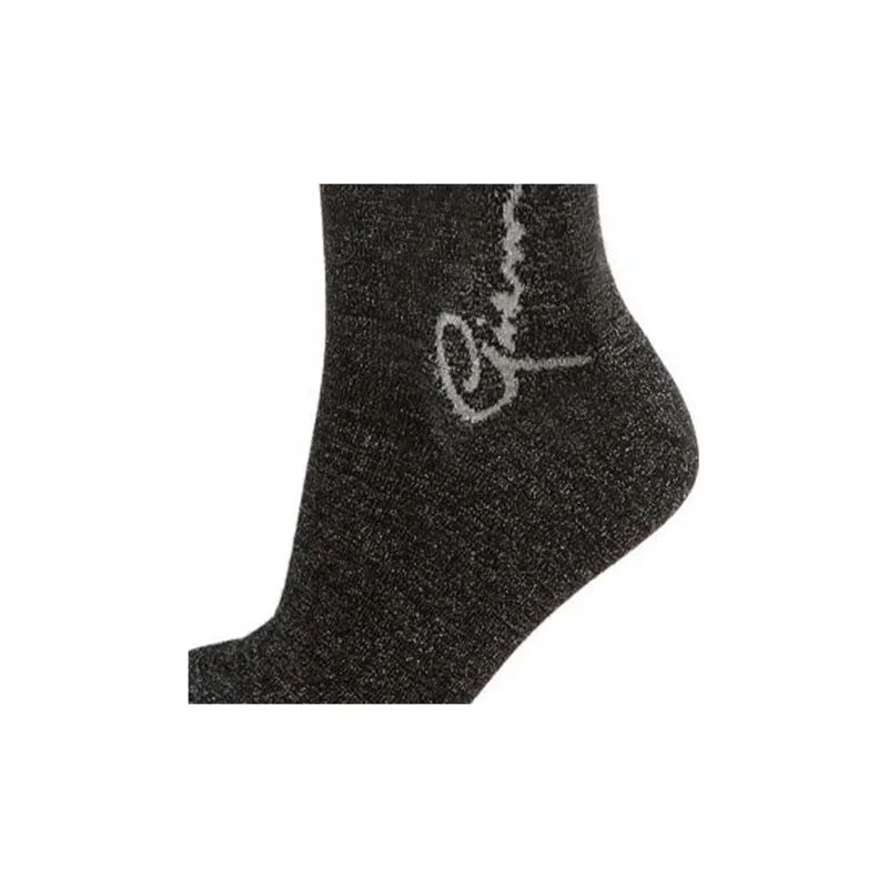 FANSIZHE Knee High Socks Men's 1 Pack Black-1