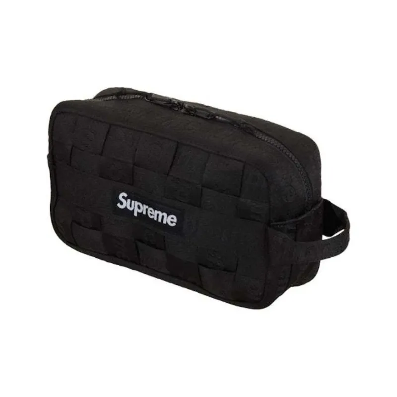 Supreme Fabric Clutch Regular Unisex Black-2
