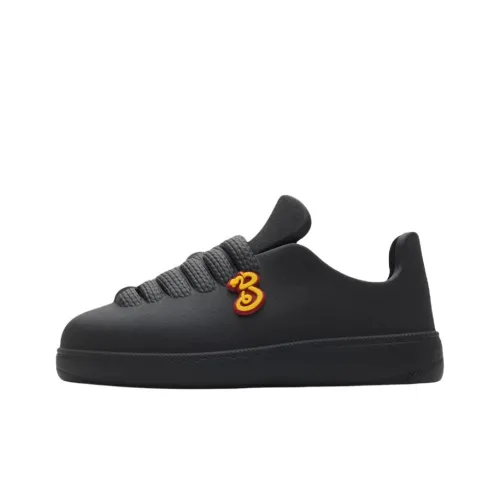 Burberry Bubble Low Top Skateboard Shoes Men's Black