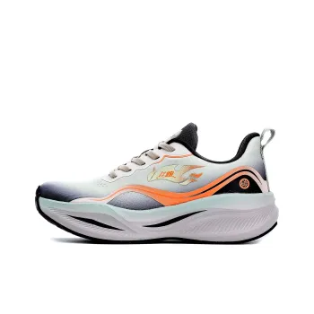 POLUDIYIPI Blaze GT2.0 PRO Running Shoes Unisex Low Top Light Gray Heather Orange