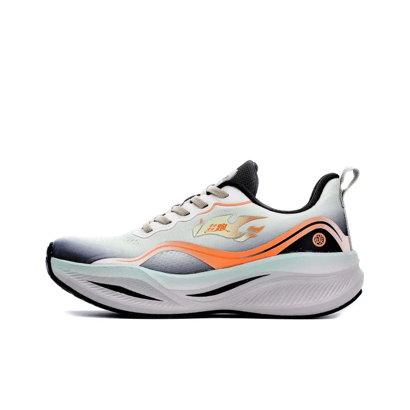 POLUDIYIPI Blaze GT2.0 PRO Running Shoes Unisex Low Top Light Gray Heather Orange-0