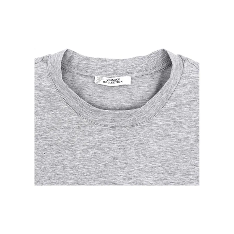 VERSACE T Shirts Men Gray-3
