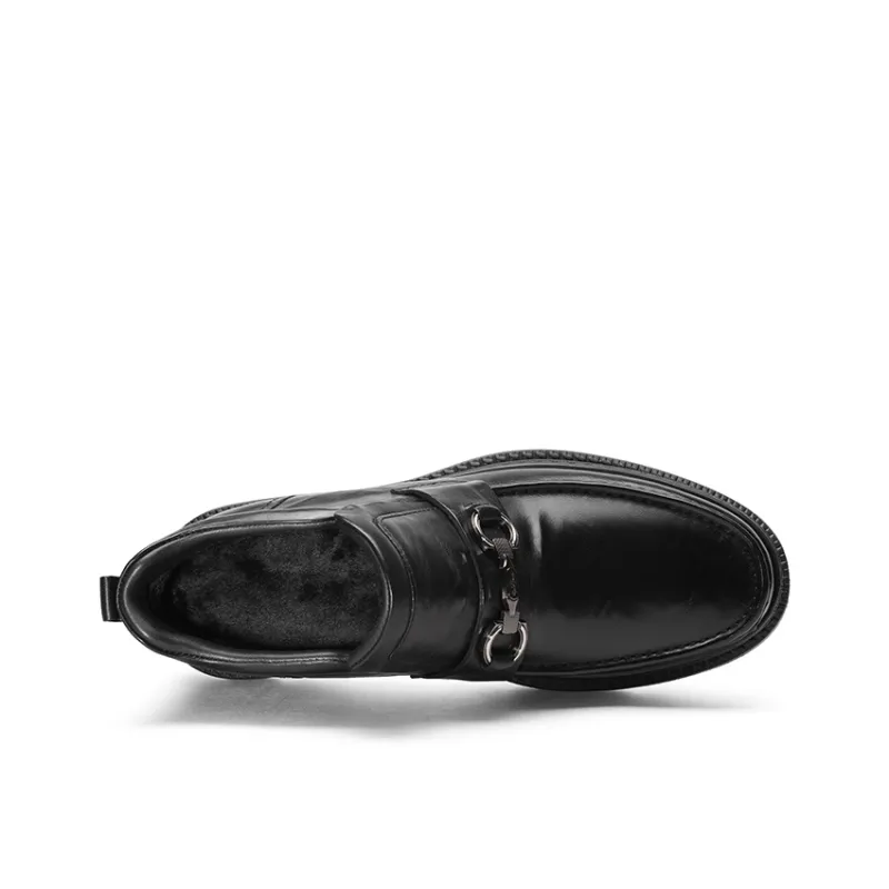 GOLDLION Ankle Boots Men Black/Brown-2