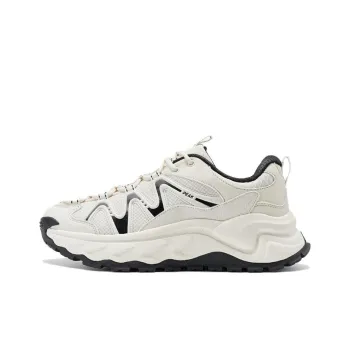 PEAK Outdoor Shoes Women's Low Top Canvas White Black