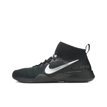 Nike Air Zoom Strong Anti Slip Wear Resistant Mid Top Casual Running Shoes Women's Black