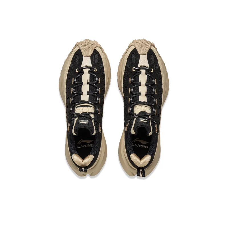 MEDM x LiNing Travel Hero CRC Wear-Resistant Slip-Resistant Cushioning Low-Top Casual Shoes Unisex Black Brown-3