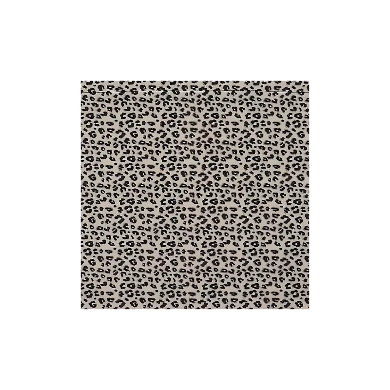 Emis Cotton One Shoulder Handbags Regular Unisex Cream Leopard Print-2