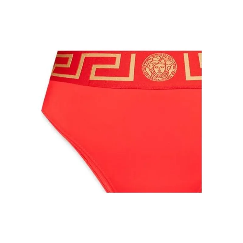 VERSACE Greca Border Bikini Bottoms-1