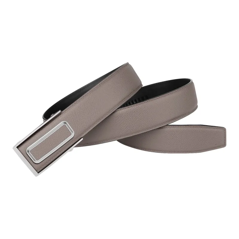 CATELLES Double Sided Top Grain Cow Leather Leather Belts Men's 3.5cm/3.8cm-30