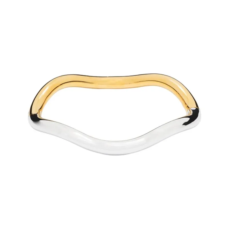 Charlotte Chesnais Wave Two tone Bracelet-0