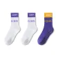 2 White+1 Purple[3 Pack]