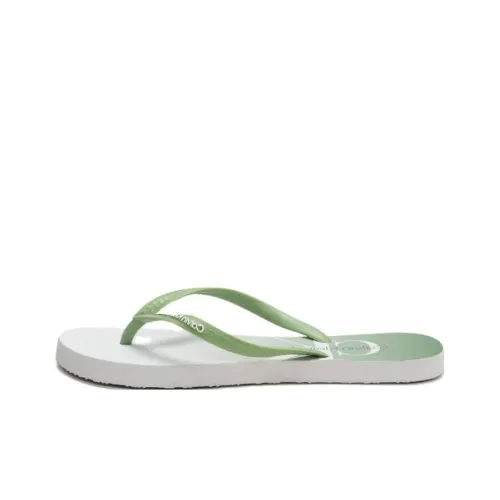 CALVIN KLEIN Flip Flops Women's Green