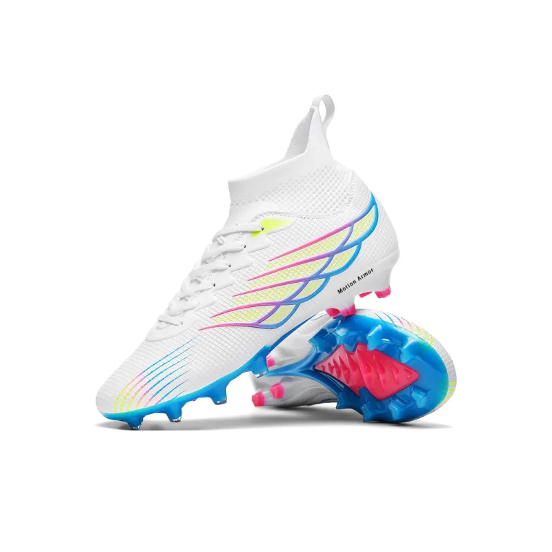 Motion Armor Slip-Resistant Moisture-Wicking Coverage Stain-Resistant Soccer Shoes Unisex-17