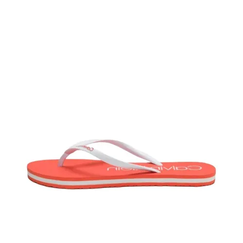 CALVIN KLEIN Flip Flops Women's Red