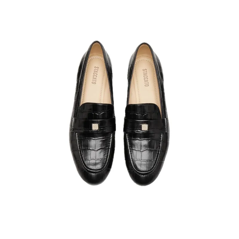 Staccato Loafers Women's Solid Color-8